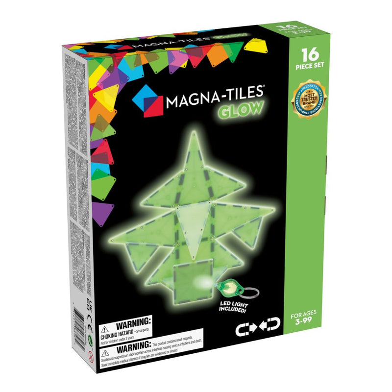 Glow 16 Piece Set by Magna-Tiles