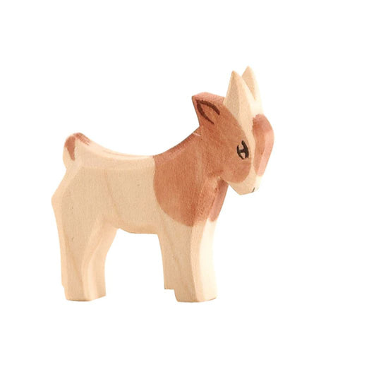 Goat Kid Standing by Ostheimer Wooden Toys