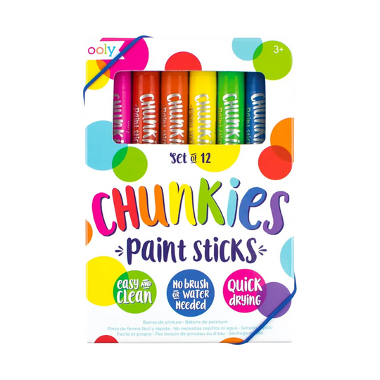 Chunkies Paint Sticks - Set of 12 by OOLY