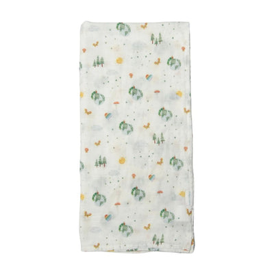 Luxe Muslin Swaddle - Eric Carle World of Wonder by Loulou Lollipop
