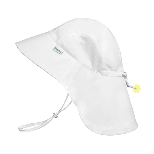 Adventure Sun Protection Hat - White by Green Sprouts