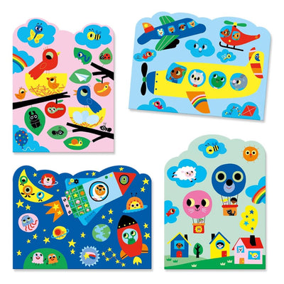 Paint with Water - Hidden in the Sky by Djeco