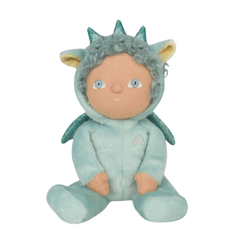 Dinky Dinkum Doll - Dante Dragon (Green) by Olli Ella