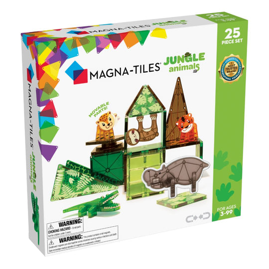 Jungle Animals 25 Piece Set by Magna-Tiles