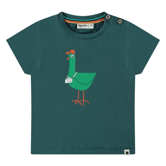 Baby Short Sleeve Tee - Tourist Pigeon by Babyface - FINAL SALE