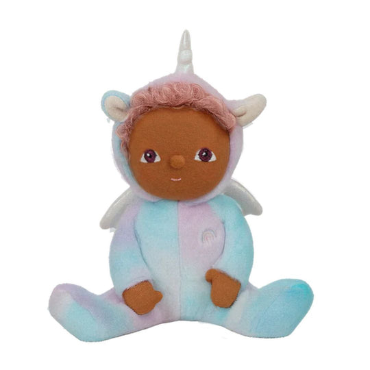 Dinky Dinkum Doll - Uli Unicorn (Rainbow) by Olli Ella