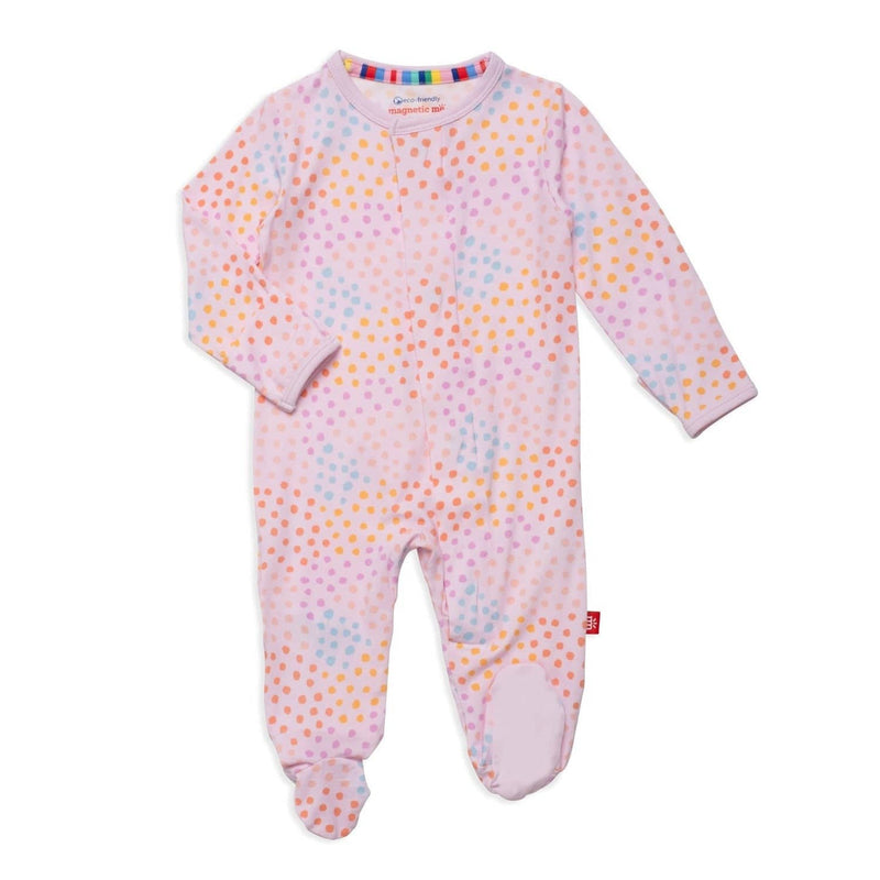 Pink Sparkle Modal Magnetic Footie by Magnetic Me