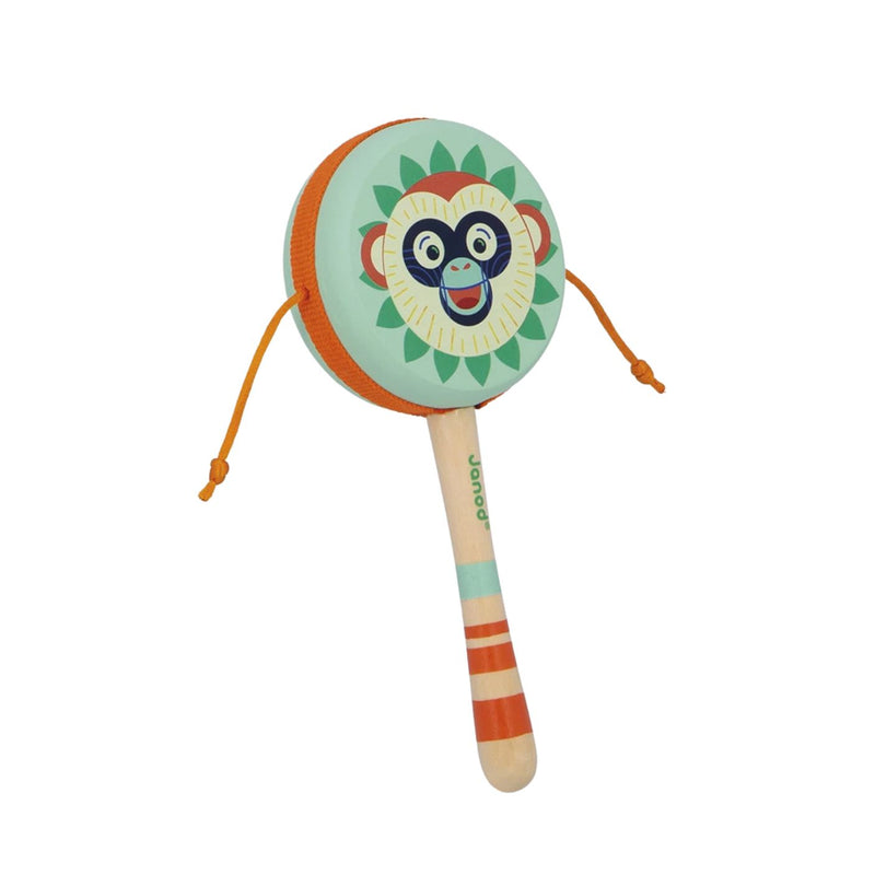 Gioia Monkey Hand Drum by Janod