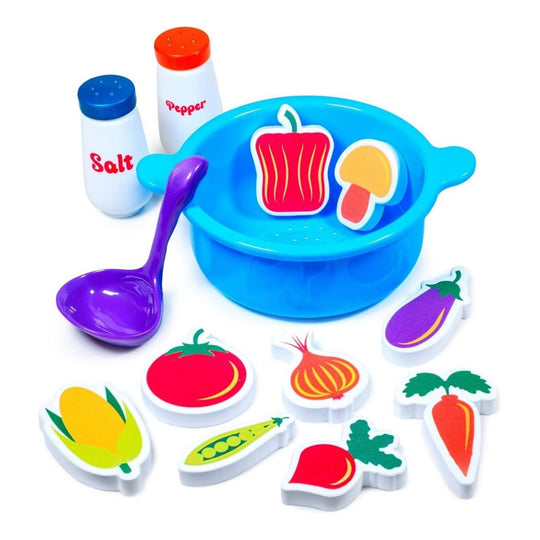 Tub Soup Scoop, Strain & Play Toddler Bath Toy by Tub Works