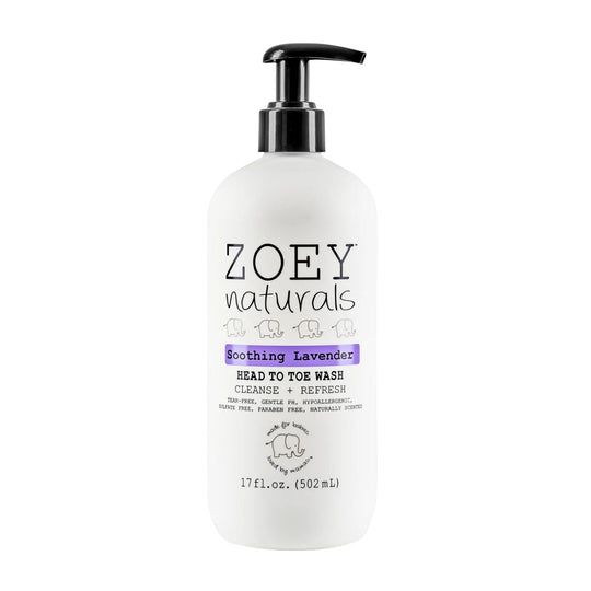 Soothing Lavender Head to Toe Wash by Zoey Naturals