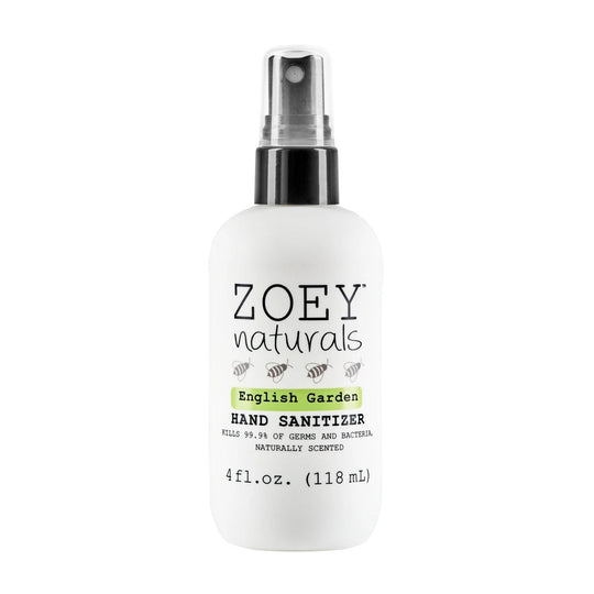 Hand Sanitizer - English Garden by Zoey Naturals