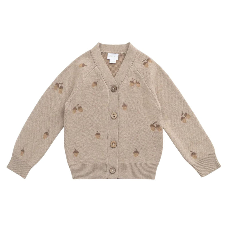 Easton Cardigan - Forest Acorns Cashew Marle by Jamie Kay - FINAL SALE