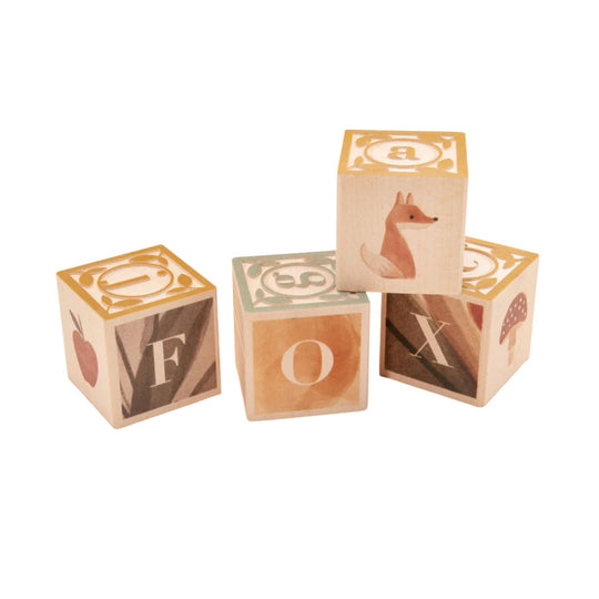 Watercolor ABC Blocks by Uncle Goose
