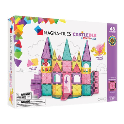 Castle Deluxe 48 Piece Set by Magna-Tiles