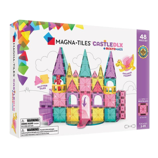 Castle Deluxe 48 Piece Set by Magna-Tiles