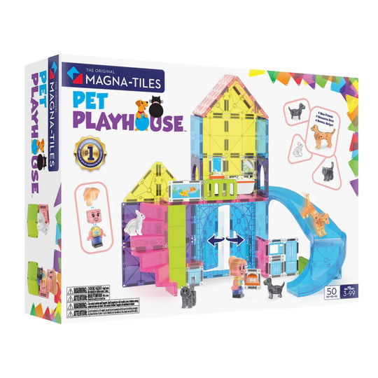 Pet Playhouse 50 Piece Set by Magna-Tiles