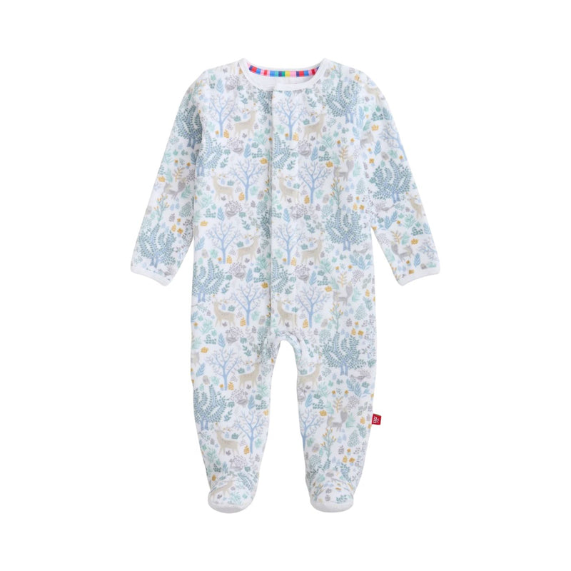 Imagine Forest Velour Magnetic Footie by Magnetic Me