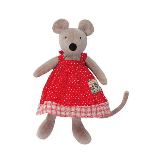 Nini the Mouse (Small) - Stuffed Toy by Moulin Roty