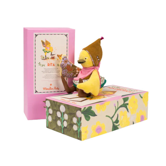 Rita the Duck (The Minouchkas) Stuffed Toy by Moulin Roty