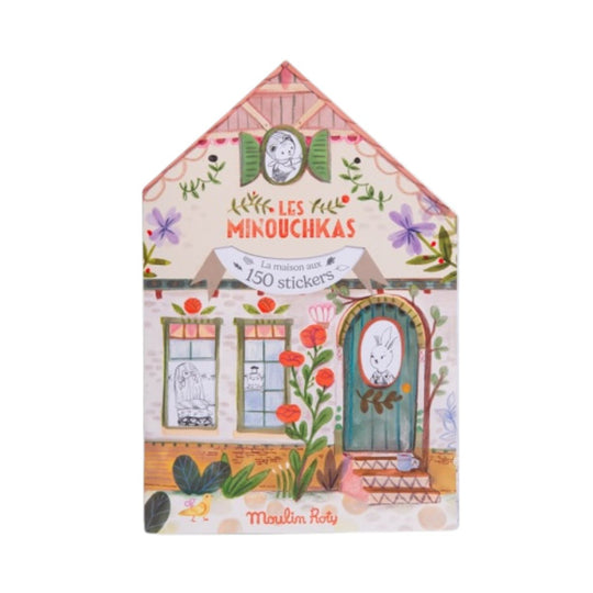 The Minouchkas Coloring and Sticker Book by Moulin Roty