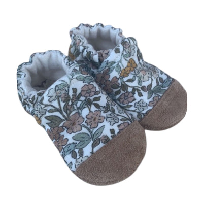 Organic Cotton Slipper - Meadow Floral by Snow & Arrow
