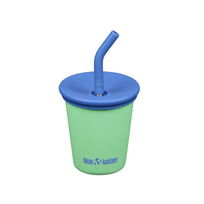 10oz Stainless Steel Kid's Cup with Straw Lid by Klean Kanteen
