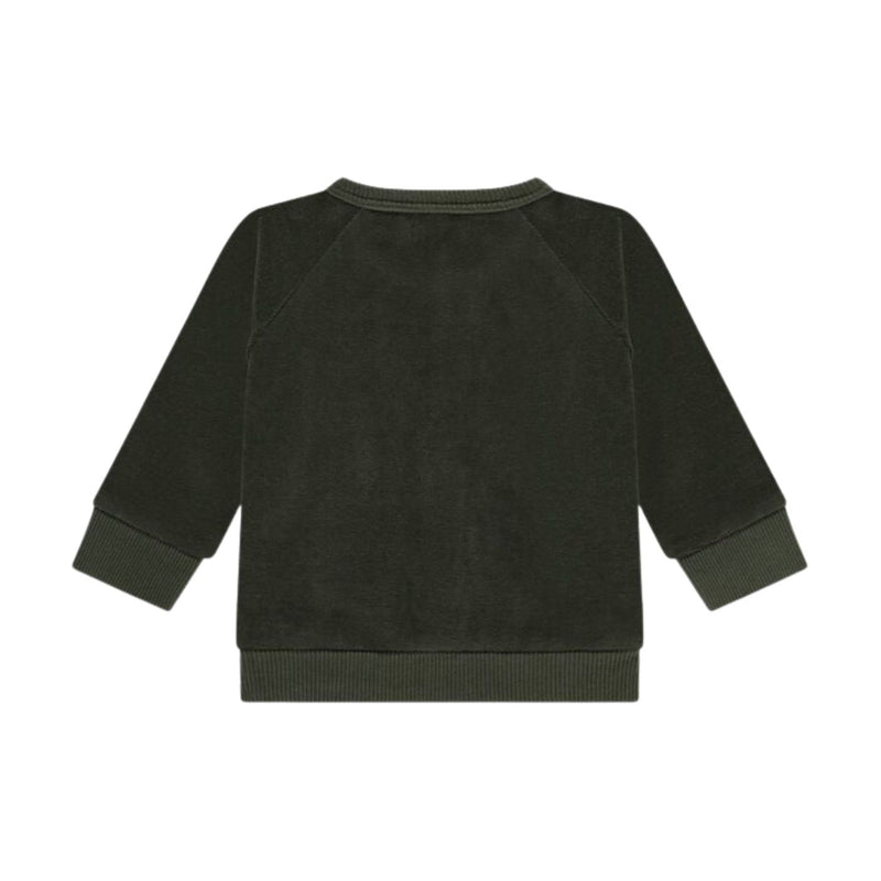 Baby Velour Cardigan - Basil by Babyface