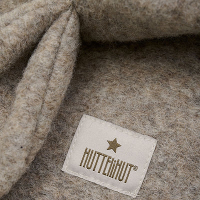 Balaclava Ears Wool Fleece - Savannah Melange by Huttelihut