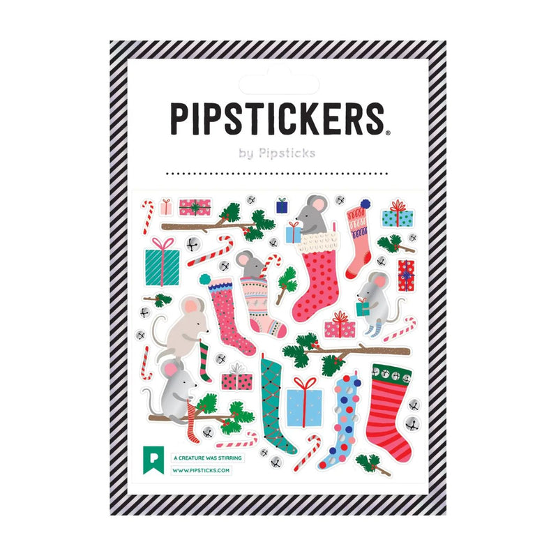 A Creature Was Stirring Stickers by Pipsticks