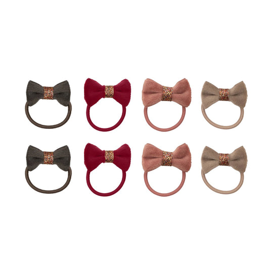 Christmas Velvet Bow Mini Ponies by Mimi & Lula
