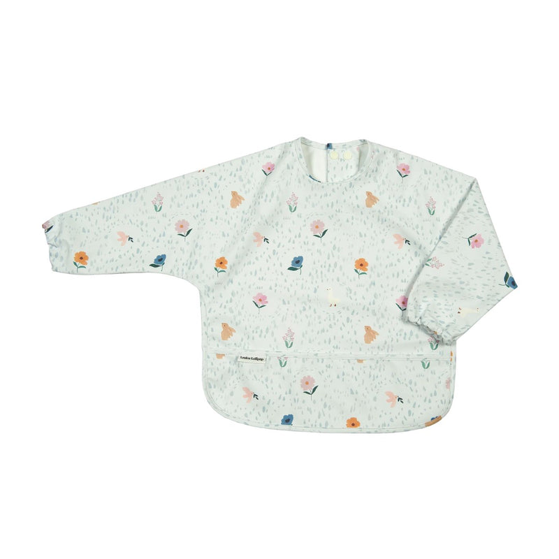 Long Sleeve Waterproof Bib - Country Floral by Loulou Lollipop