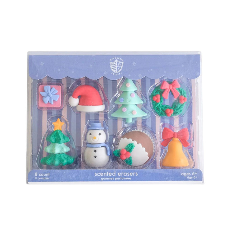 Christmas Eraser Set by Daydream Society
