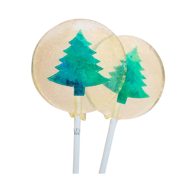 Christmas Tree Lollipop - Green Apple by Sweet Caroline Confections