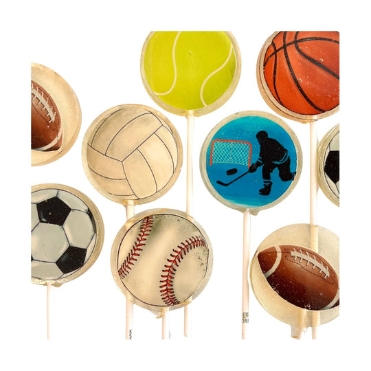 Sports Collection Lollipop - Lime  by Sweet Caroline Confections