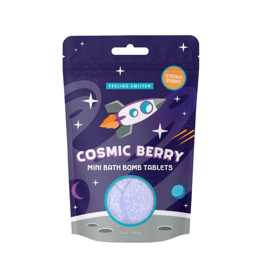 Kids Cosmic Berry Bath Bomb Tablets by Feeling Smitten