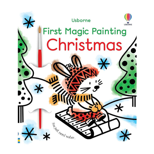First Magic Painting Book - Christmas