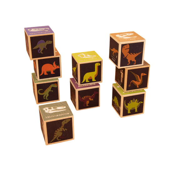 Dinosaur Wooden Blocks by Uncle Goose