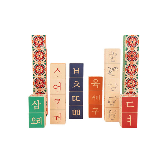 Korean Wooden Blocks by Uncle Goose