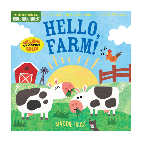 Indestructibles Book - Hello Farm!