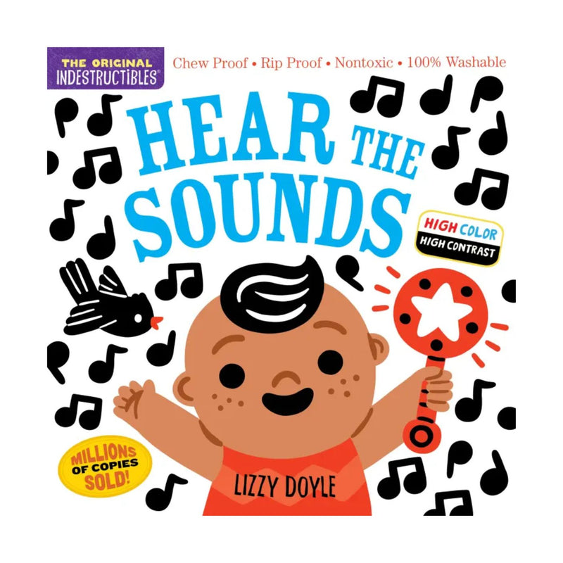 Indestructibles High Contrast Book - Hear the Sounds