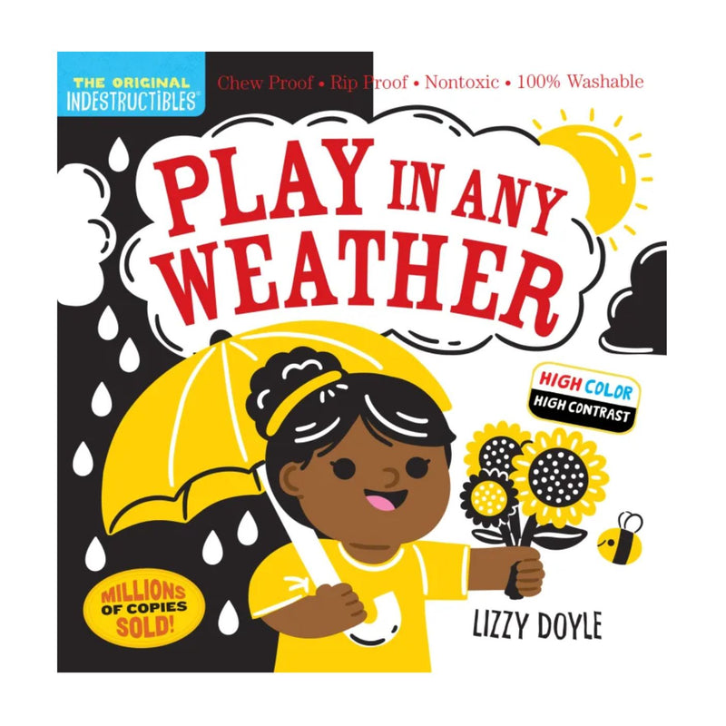 Indestructibles High Contrast Book - Play in Any Weather
