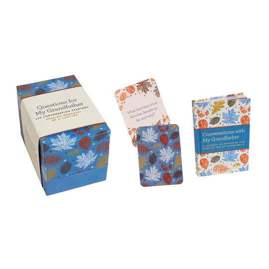 Questions for My Grandfather (Conversation Cards for Kids & Families)
