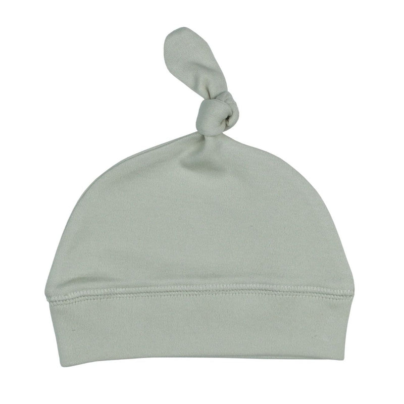 Organic Knotted Hat - Seafoam by Loved Baby