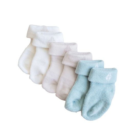 Baby 3-Pack Socks - Neutral by Kyte Baby