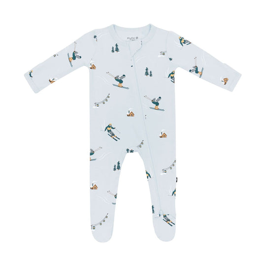 Zippered Footie - Ski by Kyte Baby