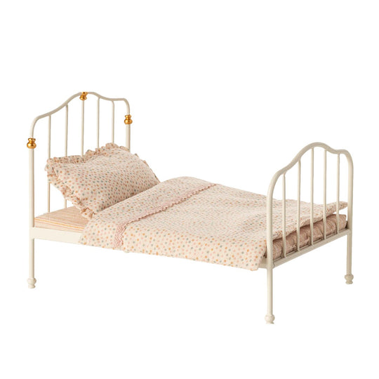 Vintage Bed, Mouse - Off White by Maileg