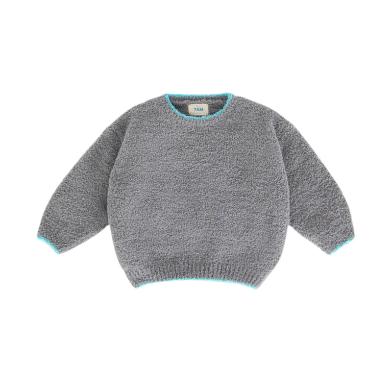 Boxy Sweater - Fuzzy by 7AM Enfant