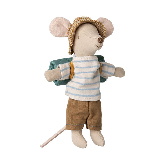 Hiker Mouse, Big Brother - Stripes by Maileg