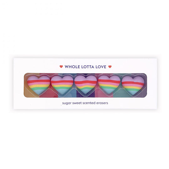Whole Lotta Love Scented Eraser Set by Snifty