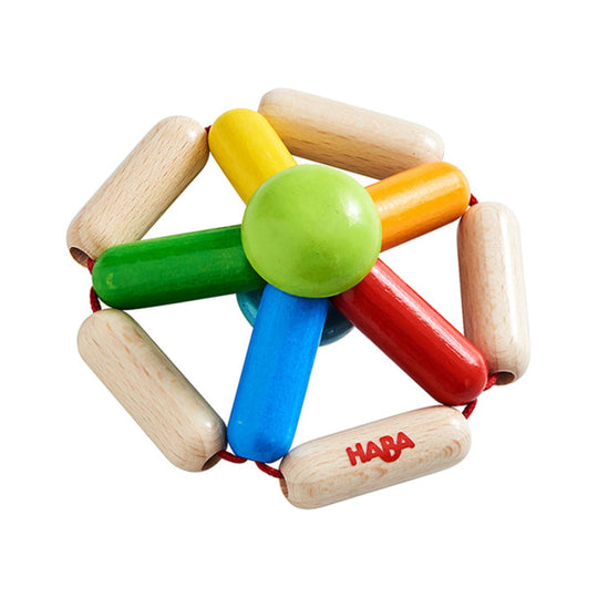 Wooden Clutching Toy - Color Carousel by Haba